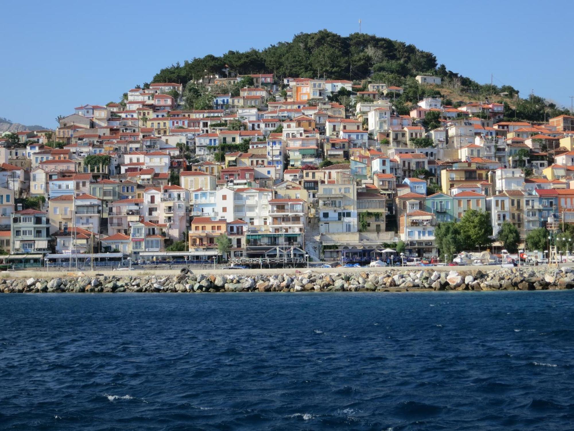 Sea Sun Aparthotel Plomari ภายนอก รูปภาพ