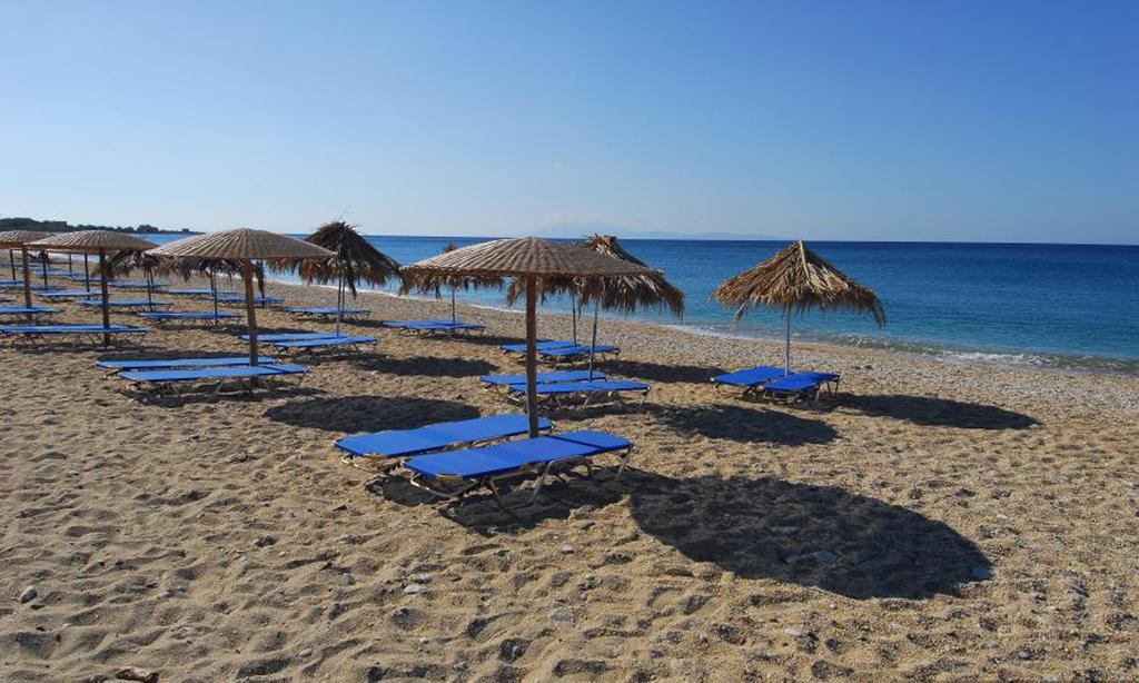 Sea Sun Aparthotel Plomari ภายนอก รูปภาพ